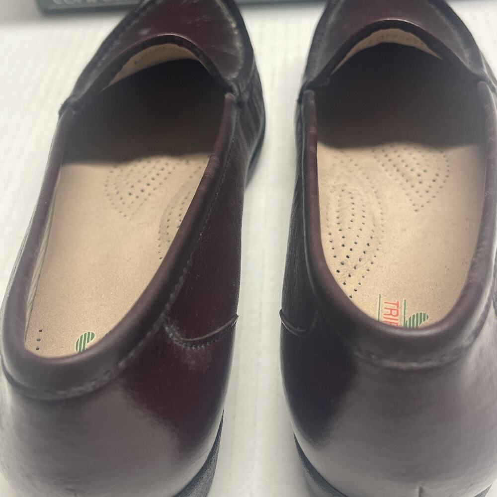SAS Simplify Tripad Antique Wine Leather Loafer Slip On Women's Shoes Size 9 S - Picture 7 of 15